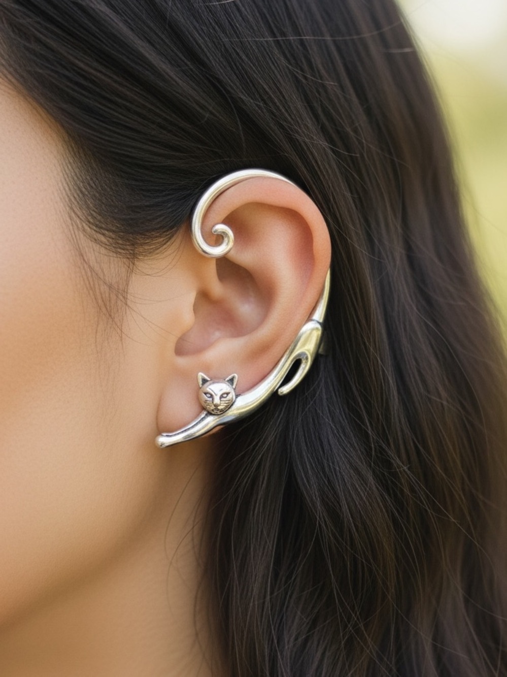 NEW "Puuurfect" Cat Wrap Earring